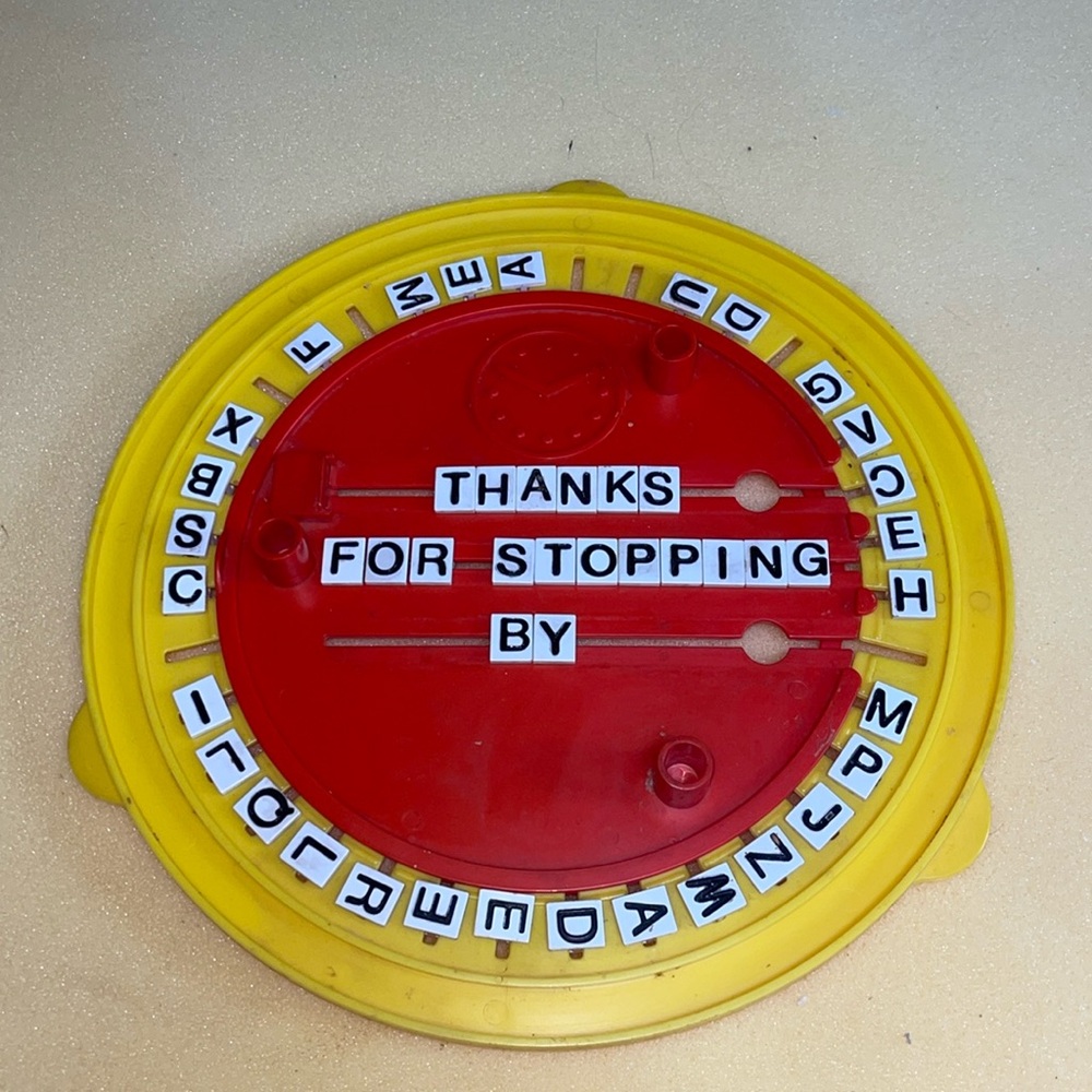 🧮🔠 Vintage 1972 Pressman Alphabet and Number Board 🧮🔠